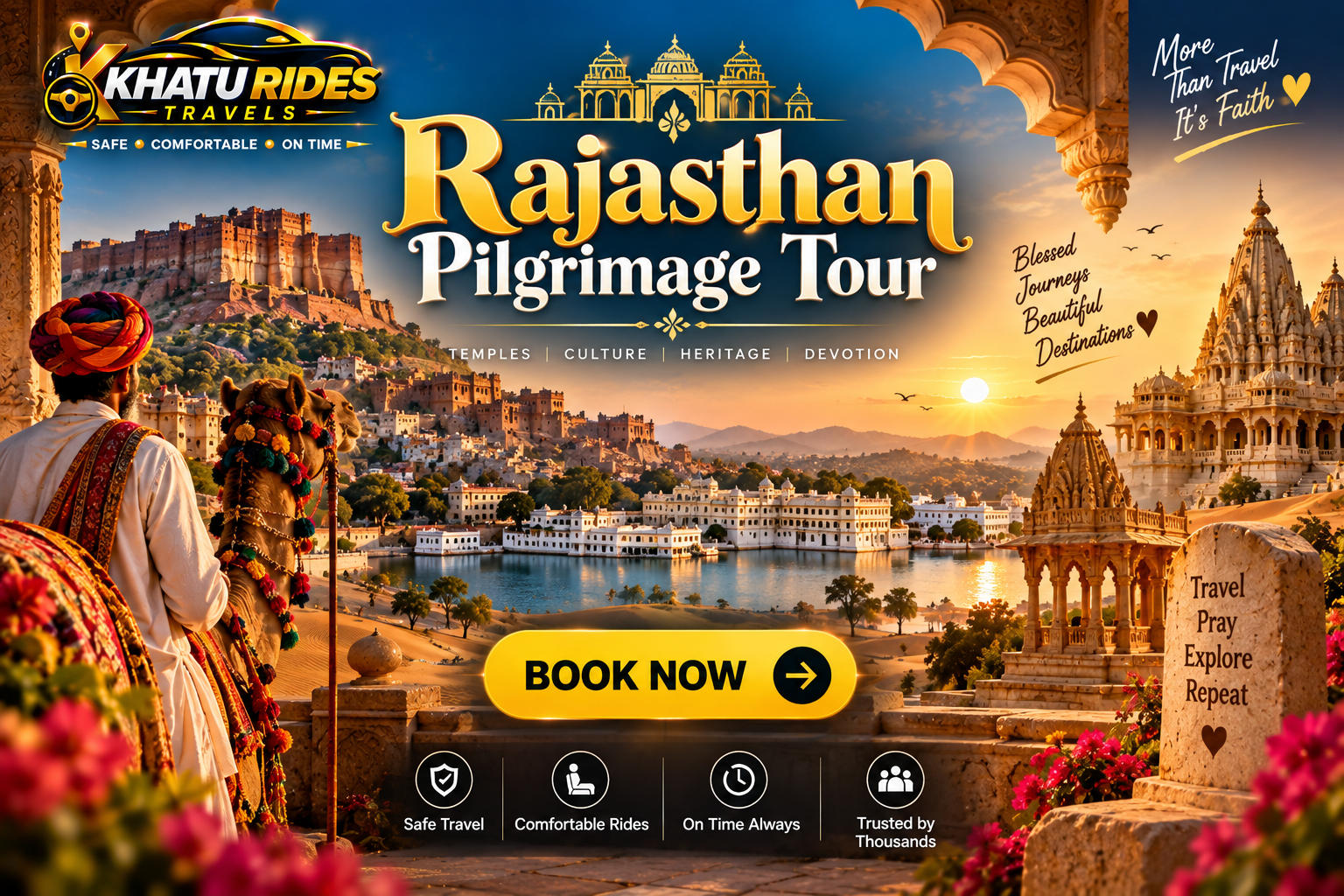 Rajasthan Pilgrimage Tour from Chhattisgarh